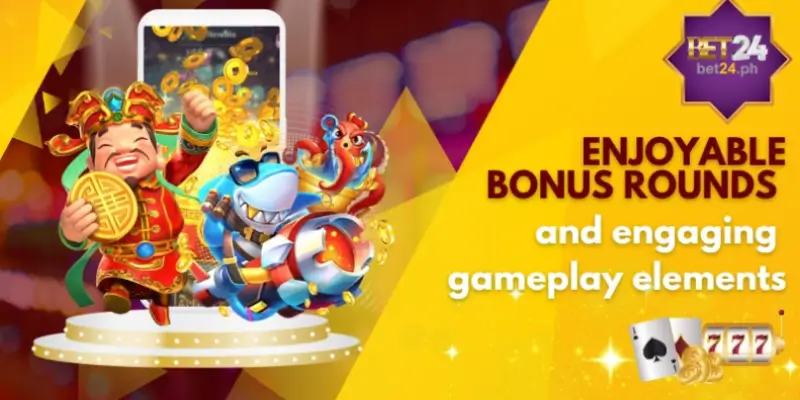 Enjoyable bonus rounds and engaging gameplay elements