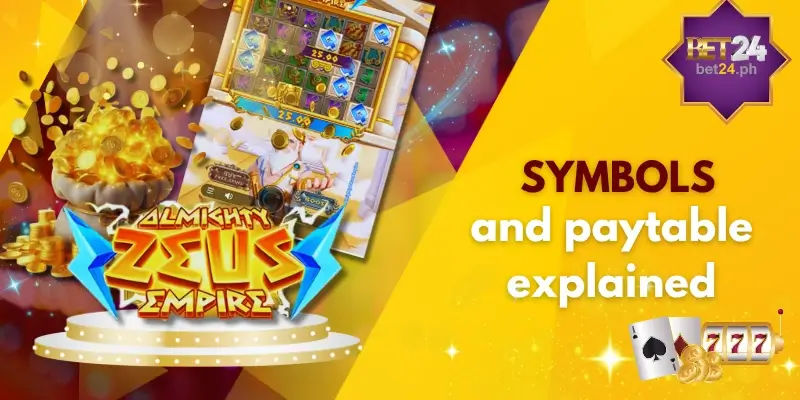 Symbols and paytable explained