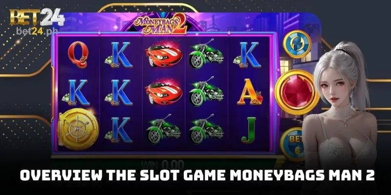 Overview the slot game Moneybags Man 2